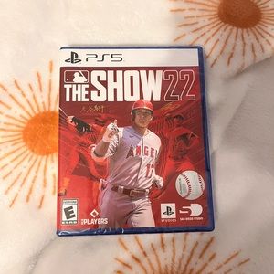 PS5 The Show22. Baseball NEW- still in packaging.